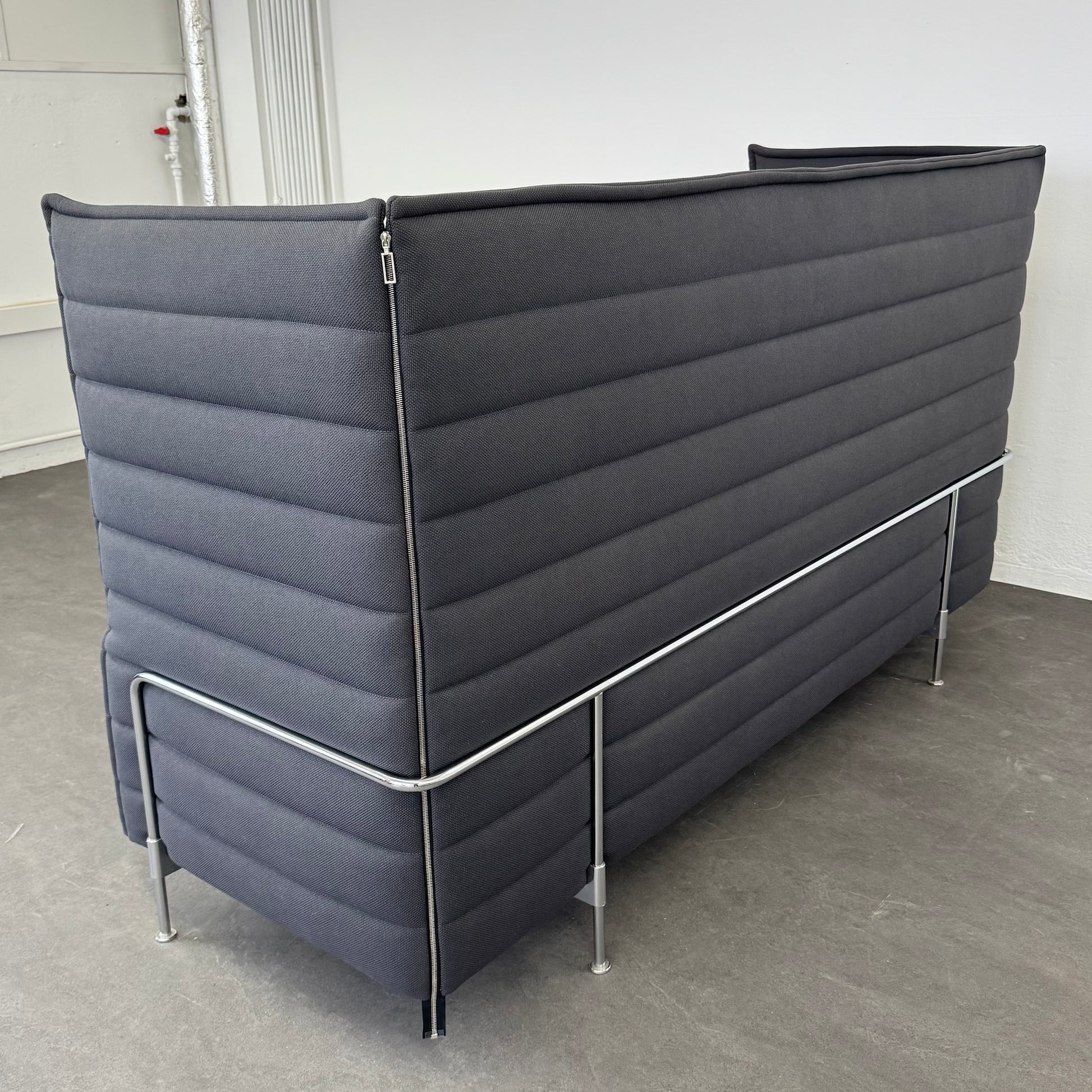 Vitra Alcove Plus Sofa 3-Seater Ansicht Seitenwand links - 6038817