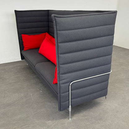 Vitra Alcove Plus Sofa 3-Seater Ansicht Seitenwand rechts - 6038817