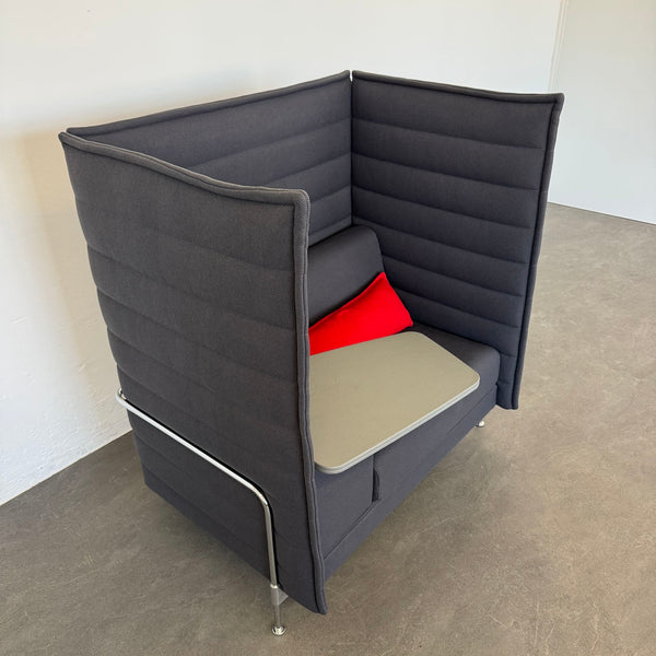 Vitra Alcove Work anthrazit Arbeitsfläche rechts