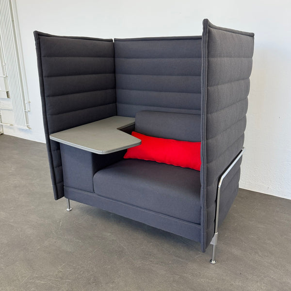 Vitra Alcove Work anthrazit Arbeitsfläche rechts