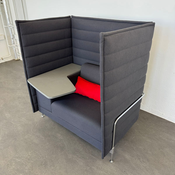 Vitra Alcove Work anthrazit Arbeitsfläche rechts