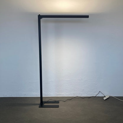 MyLight Slim LED Stehleuchte aus Metall in Schwarz - 6038831