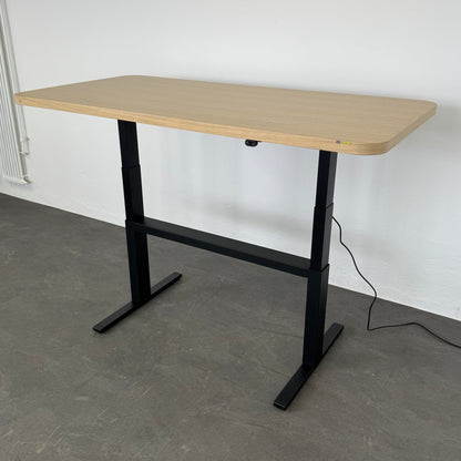 Lista Office LO Choice Sitz-Steh-Schreibtisch seitliche Ansicht oben - 6038832