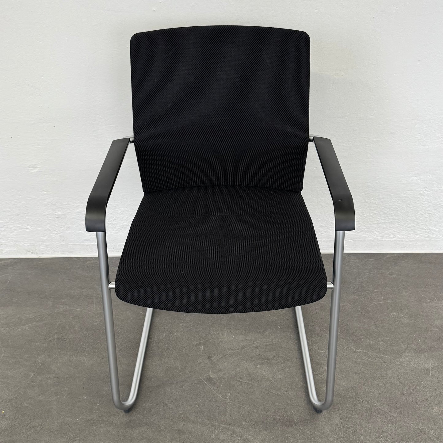 Wilkhahn 178/7 On Freischwinger aus schwarzem Stoff - 6038835