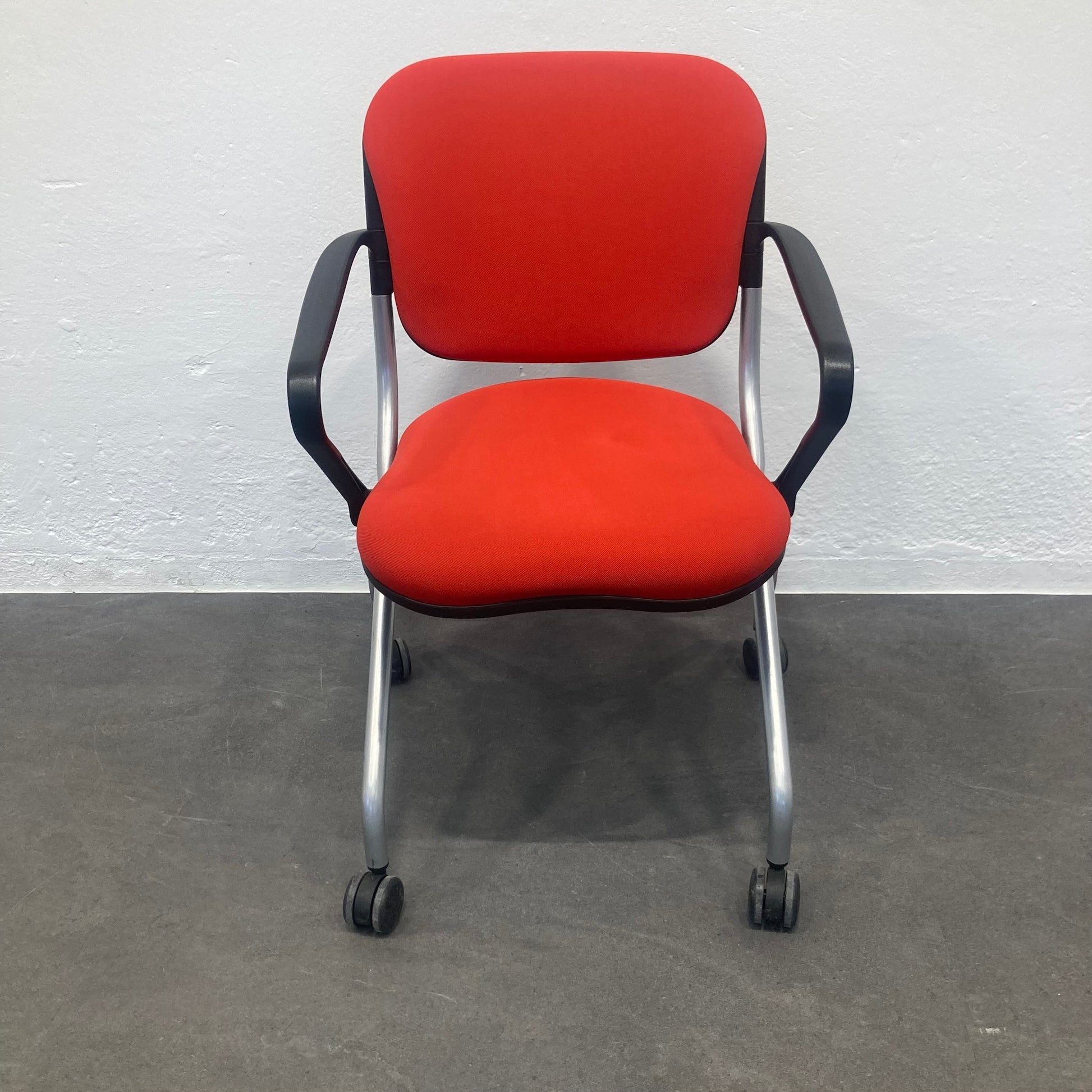 KI Torsion On The Go Roll-Sitzungsstuhl Bezug Stoff Rot - 6038839