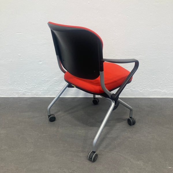 KI Torsion On The Go Roll-Sitzungsstuhl Rot