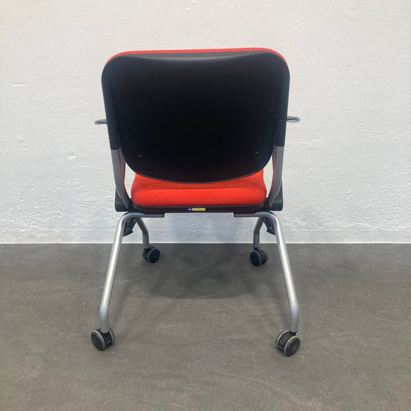 KI Torsion On The Go Roll-Sitzungsstuhl Rot