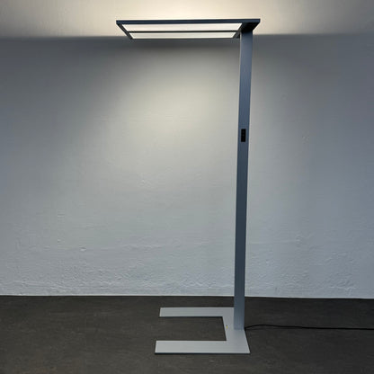 Regent Lightpad LED Stehleuchte Metall Silbergrau - 6038842