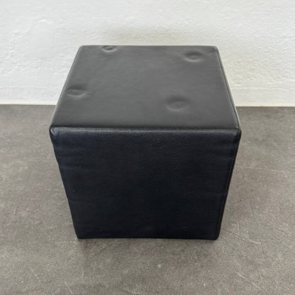 Top Design Praktikant Würfel Kunstleder Schwarz - 6038878