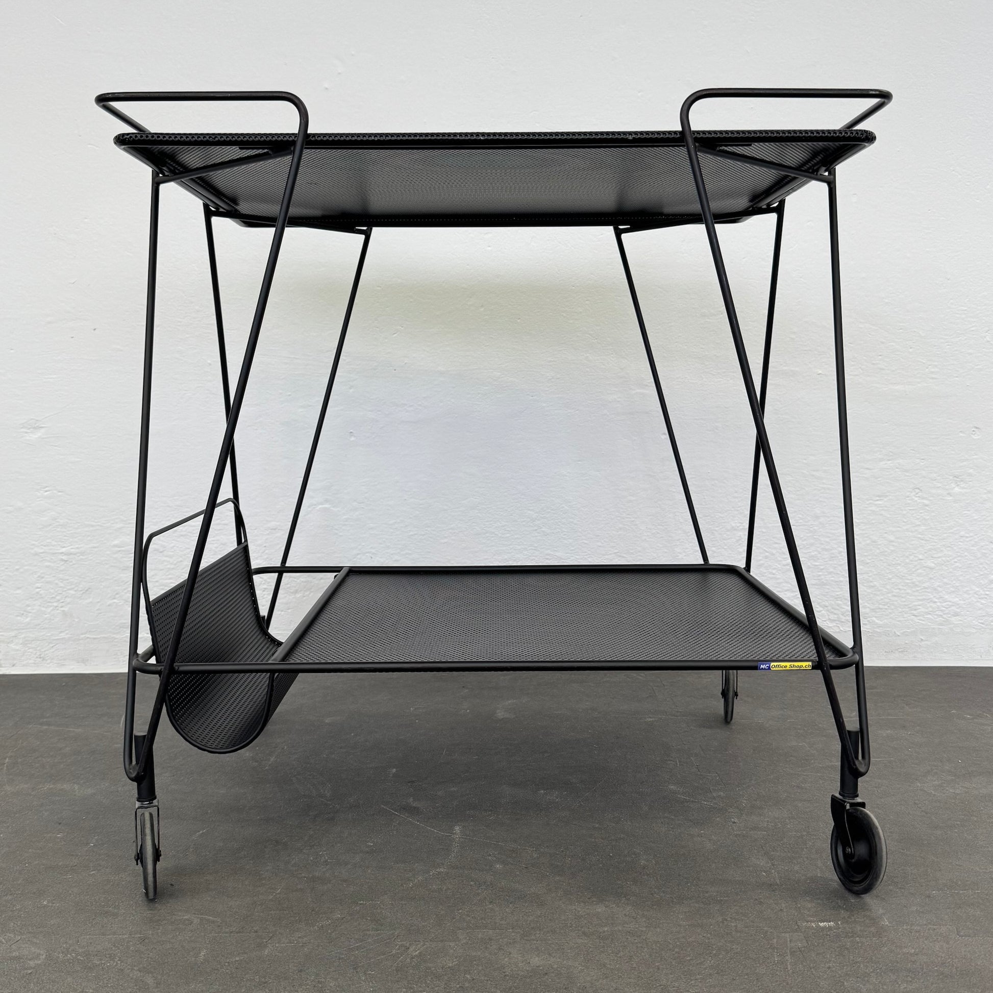 Gubi Matégot Trolley Servierwagen flache Ansicht - 6038894