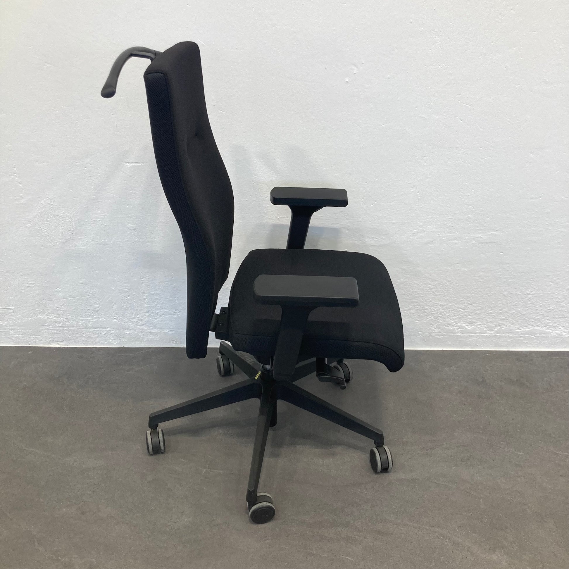 Züco Cubo Bürodrehstuhl mit Fusskreuz Metall Schwarz - 6038908