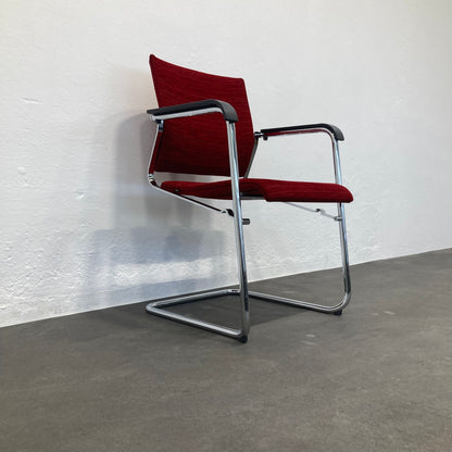 Wilkhahn Sito Freischwinger seitliche Ansicht von unten links - 6038916
