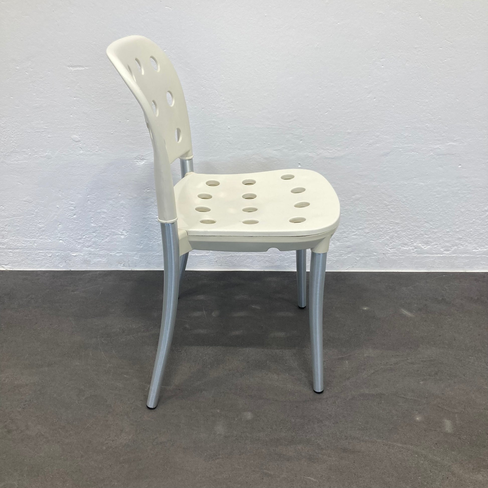 Haljfax Minni Gartenstuhl mit Gestell Silber - 6038917