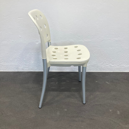 Haljfax Minni Gartenstuhl mit Gestell Silber - 6038917