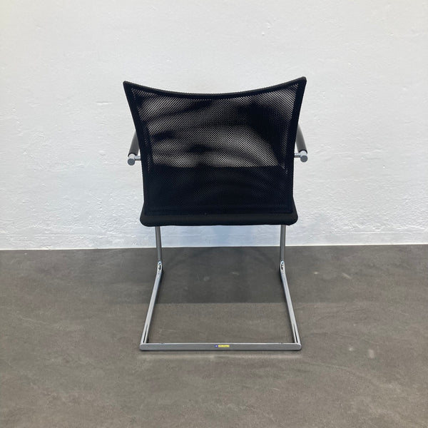 Züco Visita Freischwinger Schwarz