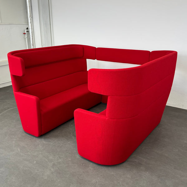 Bene Parcs American Diner in Knallrot