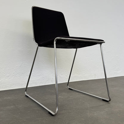 Johanson Design Speed Kufenstuhl seitliche Ansicht von links unten - 6038925