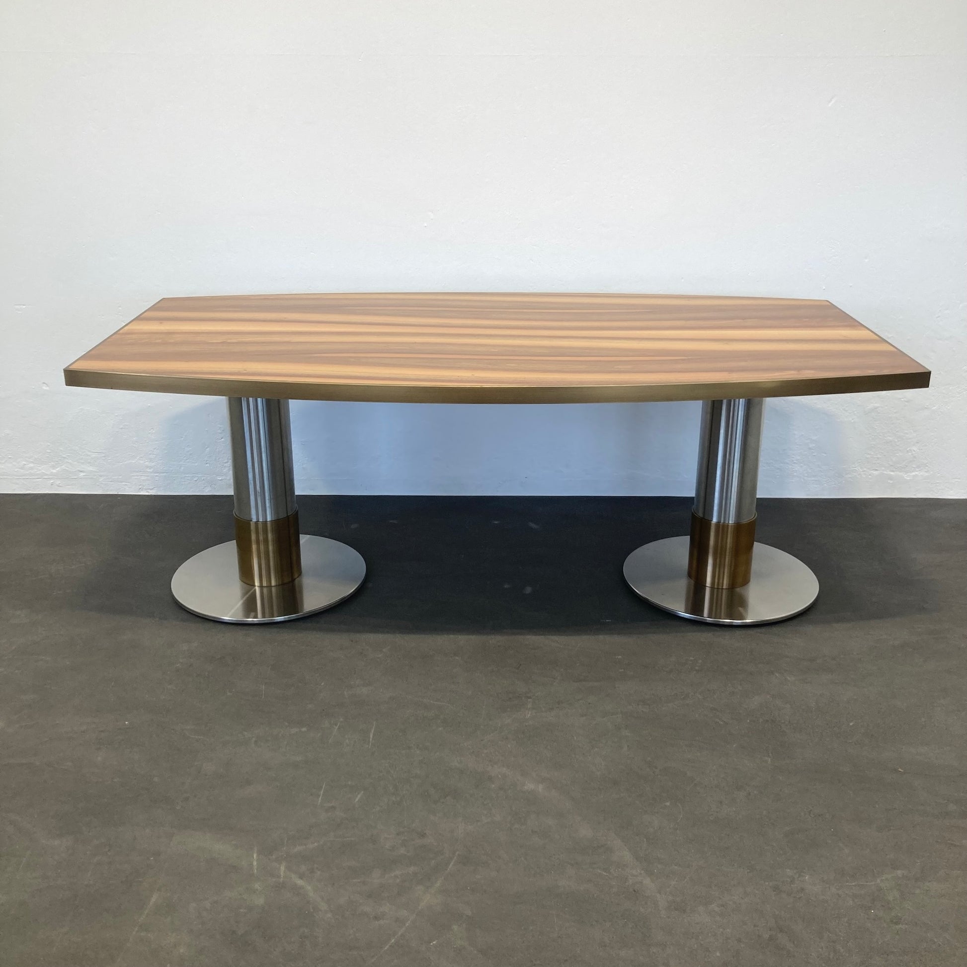 Wilkhahn Exklusiv Sitzungstisch aus Spanplatte Nussbaumfurnier - 6038933