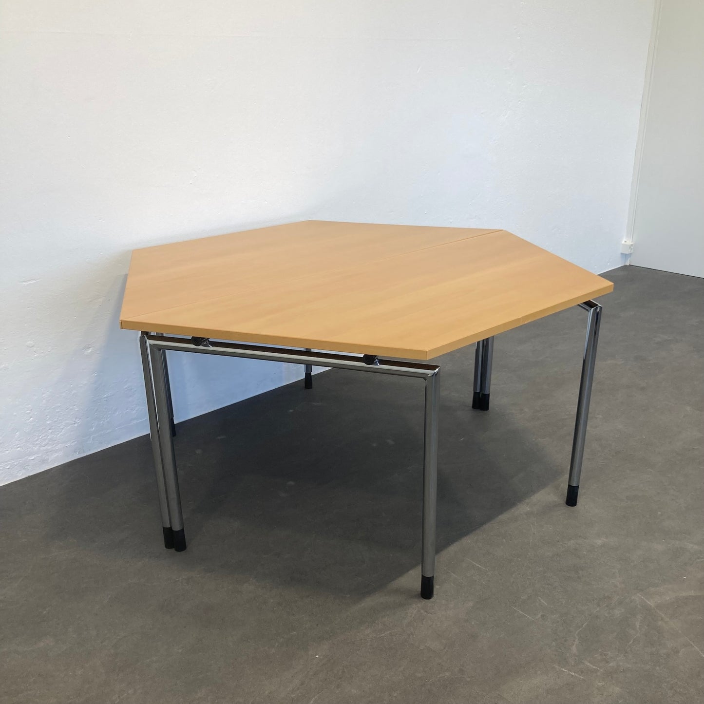 Sedus Classic Sitzungstisch Trapez-Kombi Tischplatte Buchenfurnier - 6038937