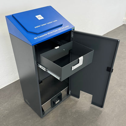 Office Tool Footman Sammelbehälter für Papier mit Front offen - 6038943