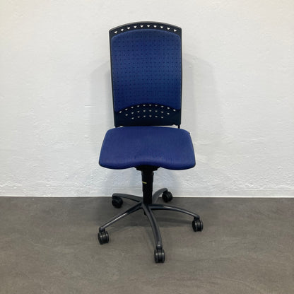 Sitag Reality Bürodrehstuhl Stoffbezug Dunkelblau gemustert - 6038958