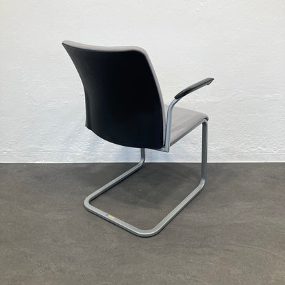 Steelcase Northside Freischwinger mit Rückenschale Schwarz - 6038960