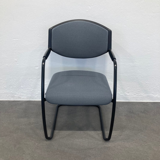 Giroflex G16 Freischwinger Stoffbezug anthrazit - 6038961