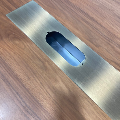 Wilkhahn Exclusiv Sitzungstisch 2500x1150mm mit Kabelkanal Detailfoto Schiebeklappe - 6038969