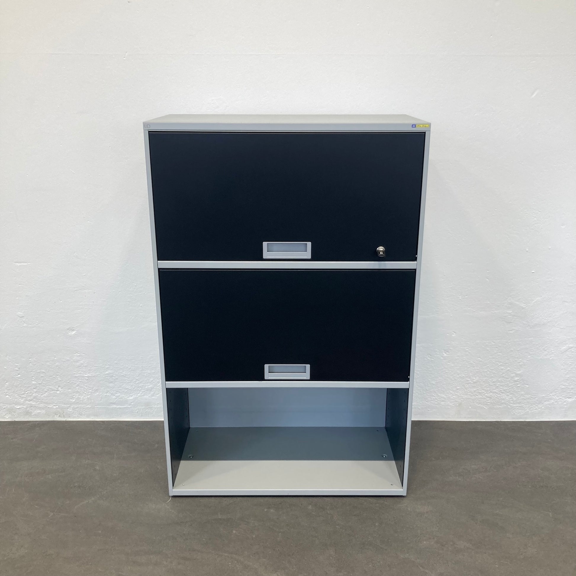 Lista Office LO Qub Modul-Kombination in Schwarz und Silbergrau - 6038978