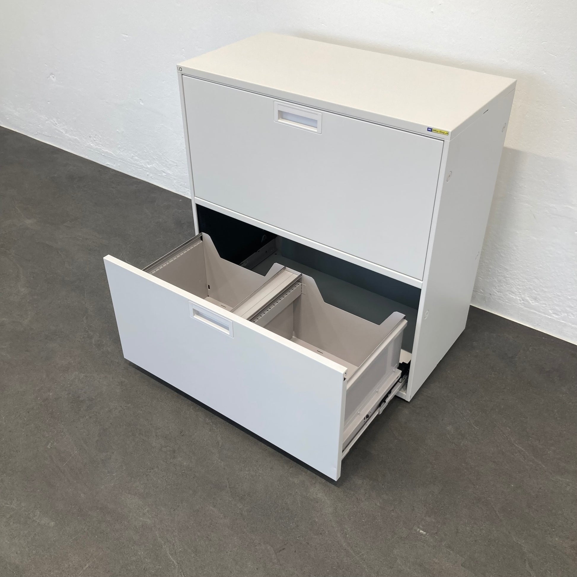 Lista Office Qub Hängeregister-Modul Seitliche Ansicht mit Auszug unten offen - 6038980