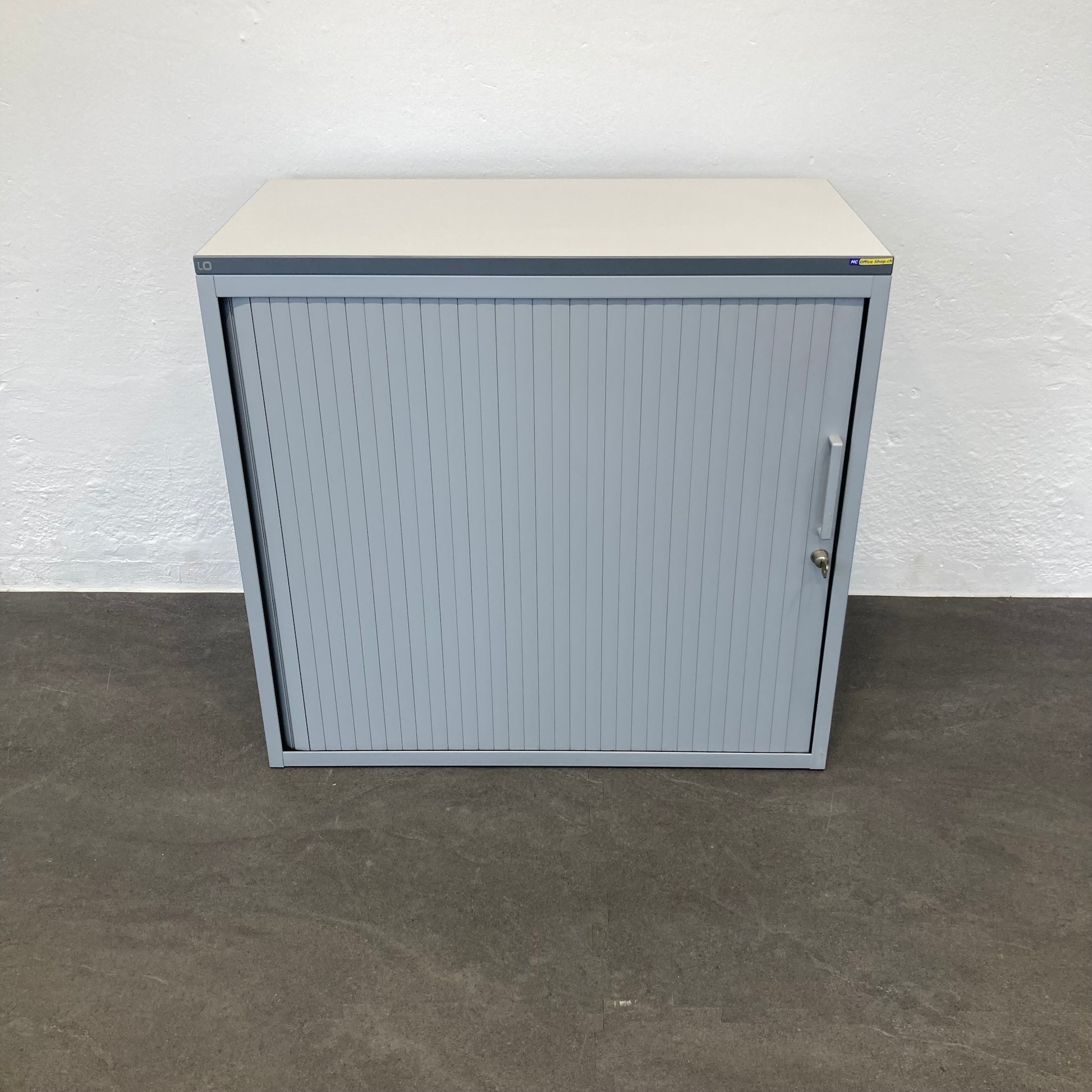 Lista Office LO Storage Lateralschrank Metall Silbergrau