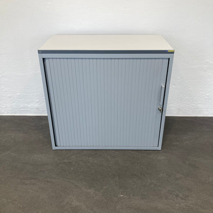 Lista Office LO Storage Lateralschrank Metall Silbergrau