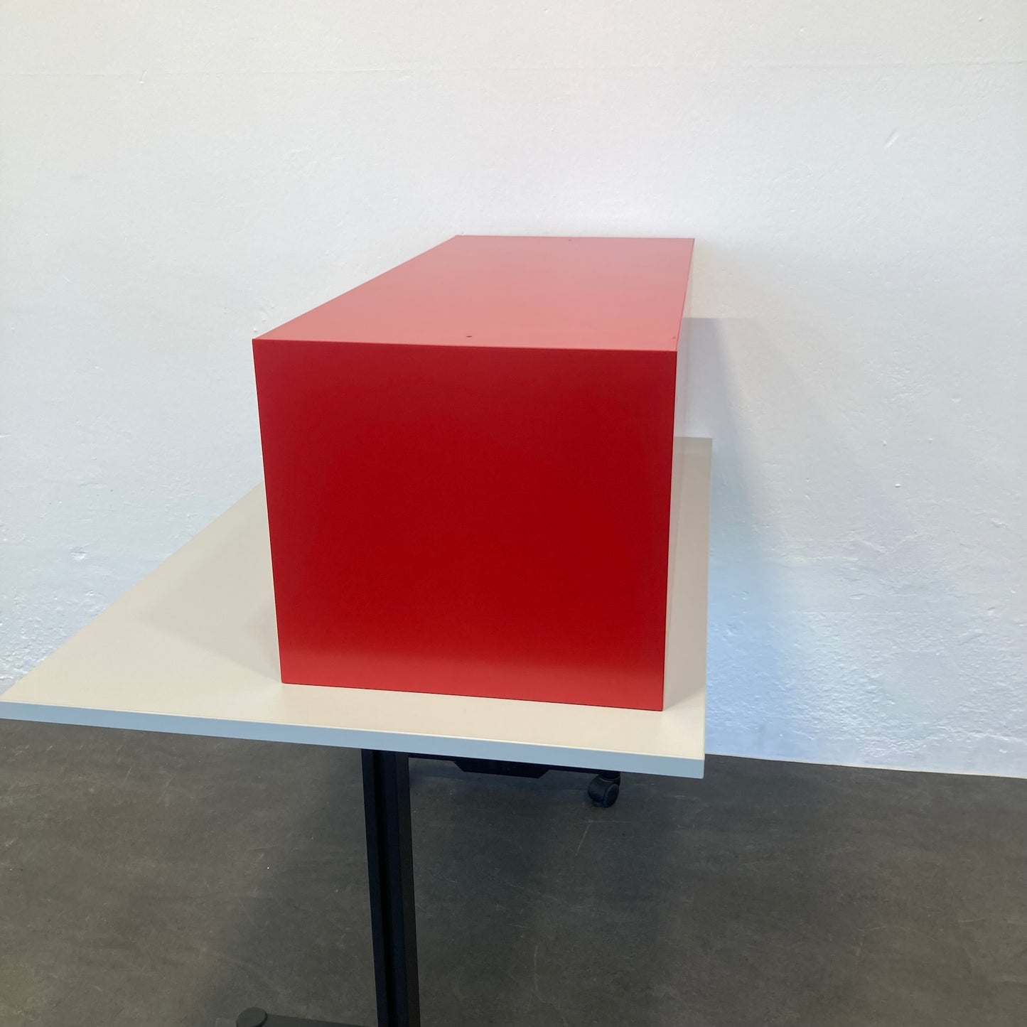 Lista Office LO Locker Dunkelrot seitliche Ansicht - 6038996