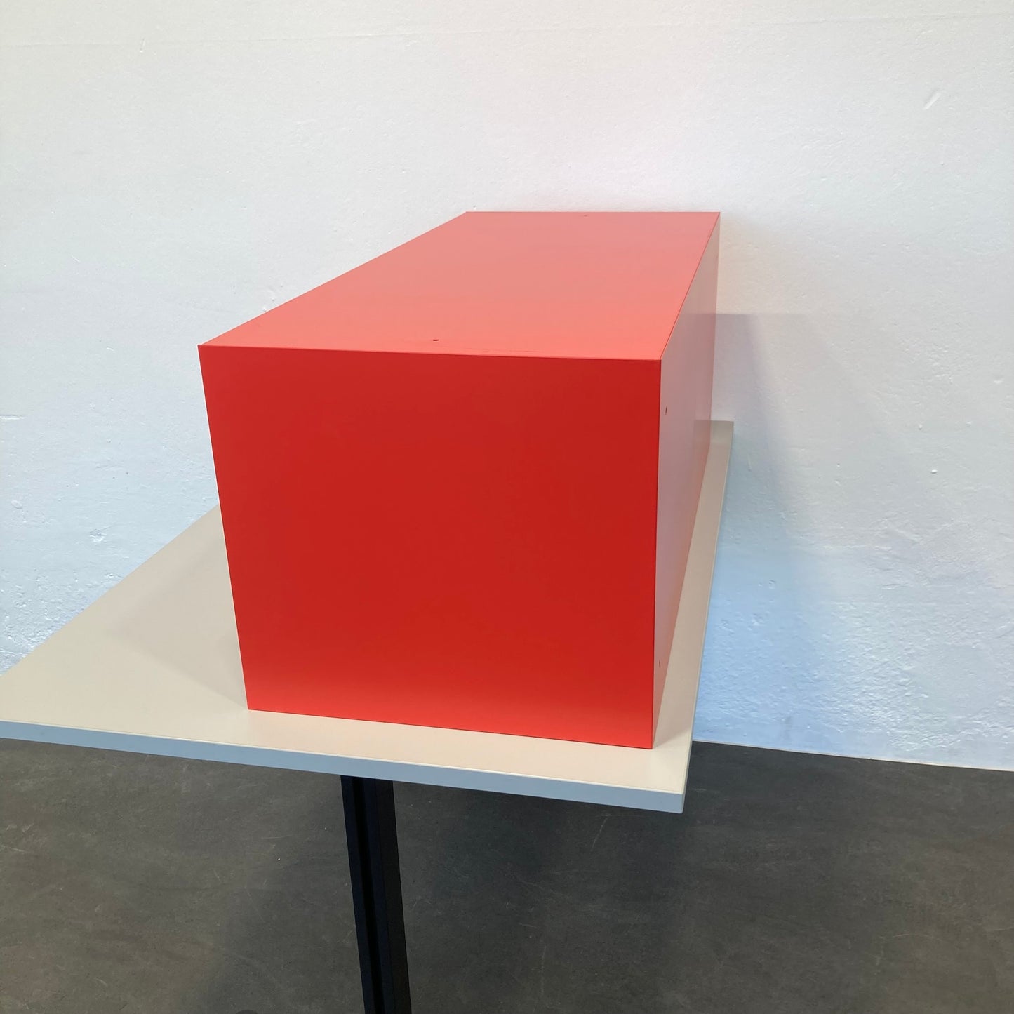 Lista Office LO Locker Hellrot seitliche Ansicht - 6039002