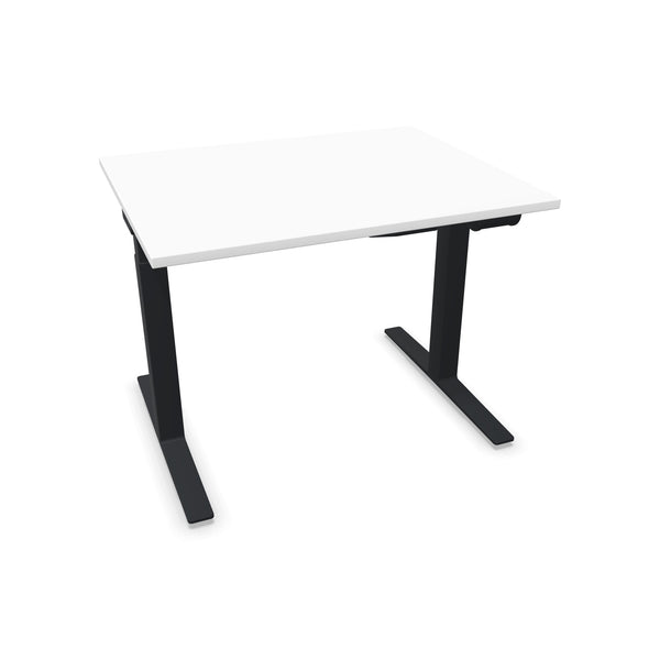 König + Neurath TALO.YOU Gasfeder-Lifttisch Small mit Gestell Schwarz