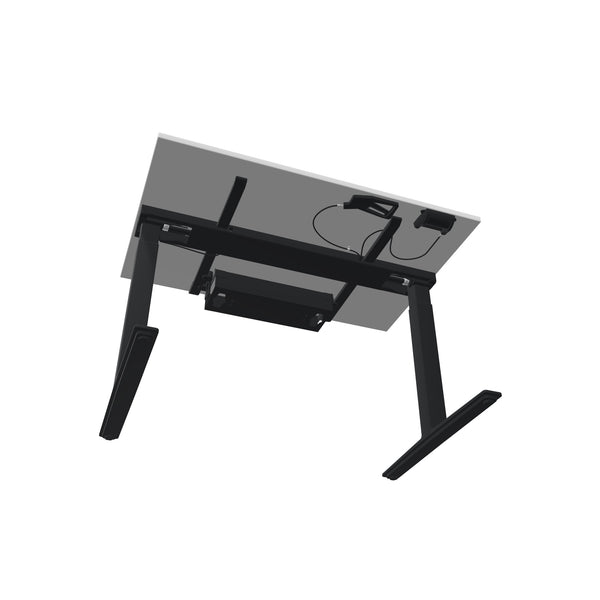 König + Neurath TALO.YOU Gasfeder-Lifttisch Small mit Gestell Schwarz