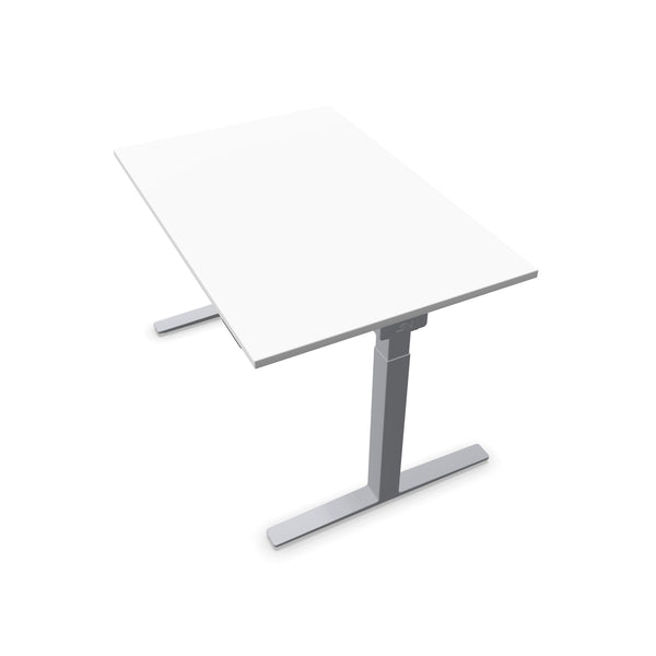 König + Neurath TALO.YOU Gasfeder-Lifttisch Small mit Gestell Silbergrau