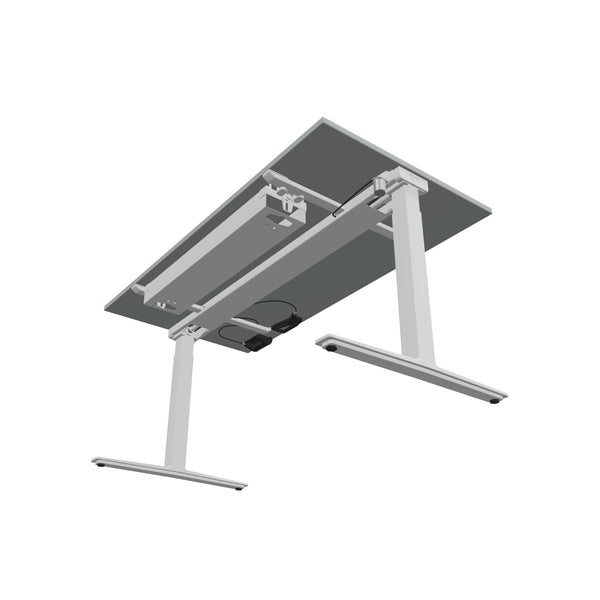 König + Neurath TALO.YOU Gasfeder-Lifttisch Office mit Gestell Weiss