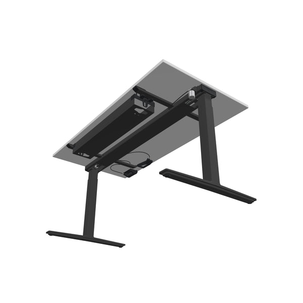 König + Neurath TALO.YOU Gasfeder-Lifttisch Office mit Gestell Anthrazit