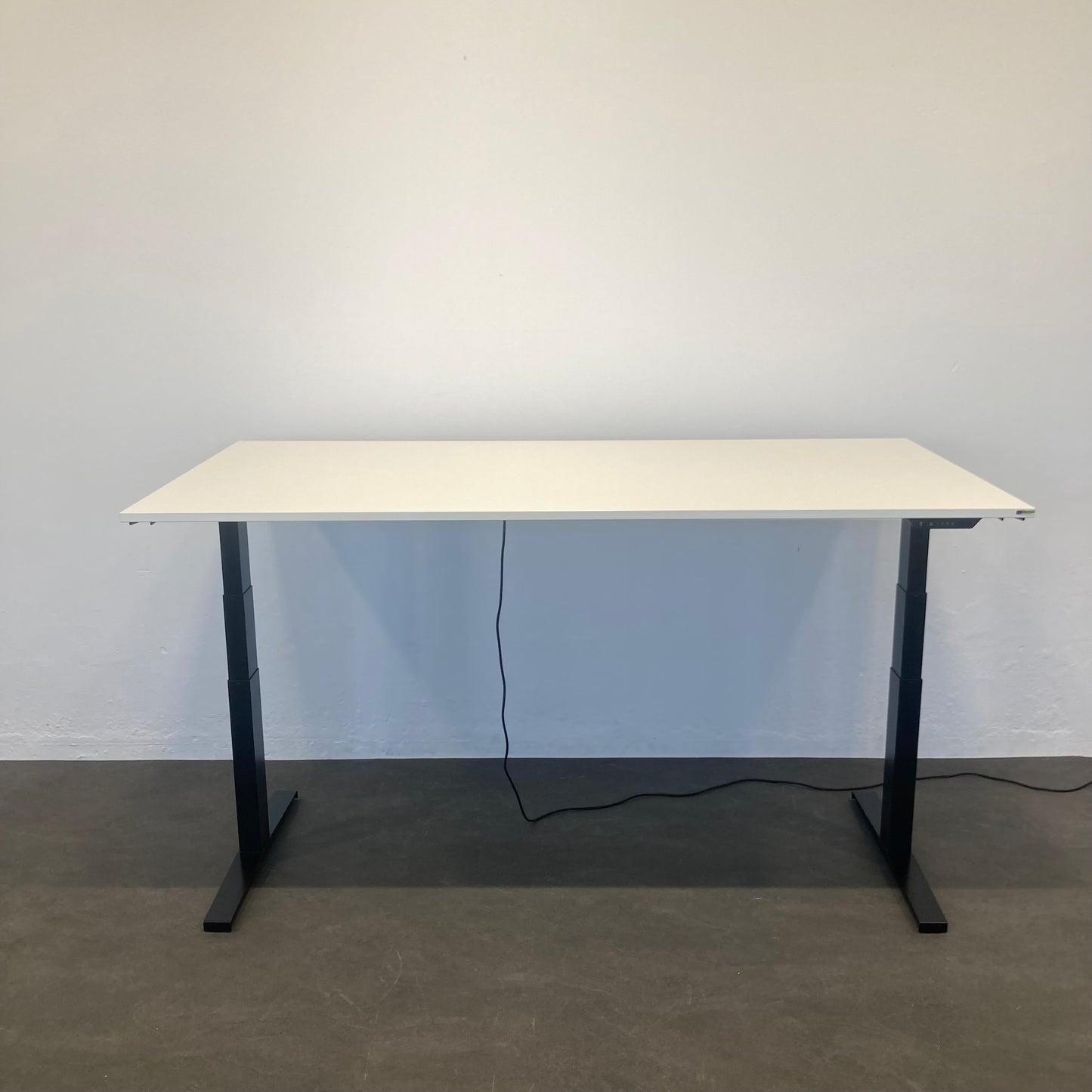 MC Office Shop MC Stand V2 Sitz-Steh Schreibtisch mit Tischplatte Kristallweiss - 6039884