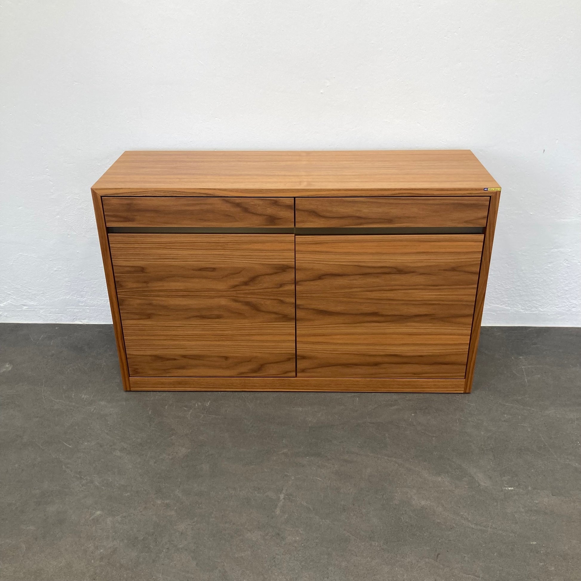 Top Design Exclusiv Sideboard aus Spanplatte mit Nussbaumfurnier - 6035039