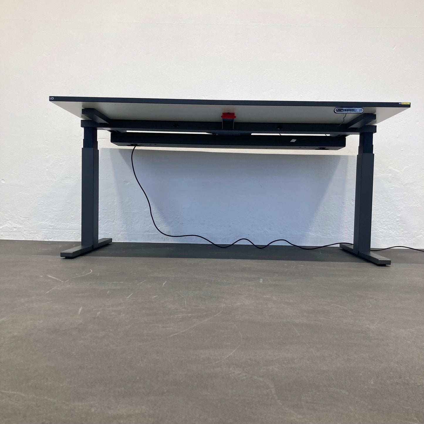Lista Office Extend Sitz-Steh-Schreibtisch Detailfoto von unten - 6039889