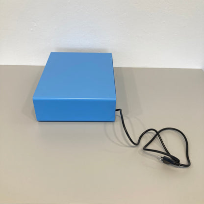 Lista Office Plug Ablagefach Hellblau seitliche Ansicht - 6039890