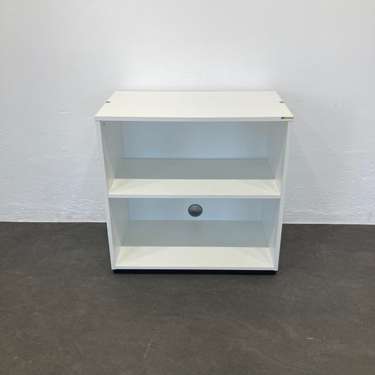 Welle Möbel Basic Ordner-Regal aus Spanplatte in weiss - 6039893