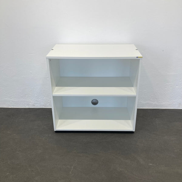 Welle Möbel Basic Ordner-Regal aus Spanplatte in weiss - 6039893
