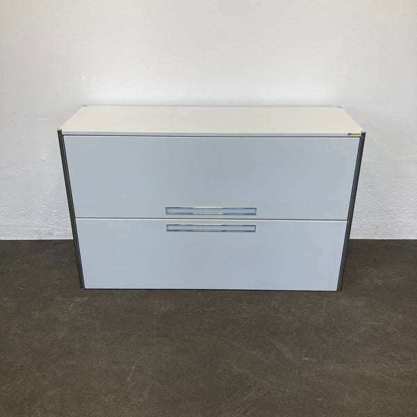 Ergodata step modul 2er-Kombination 1200mm - Weiss - ohne Schloss