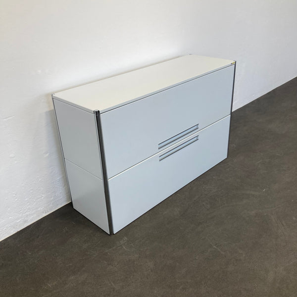 Ergodata step modul 2er-Kombination 1200mm - Weiss - ohne Schloss
