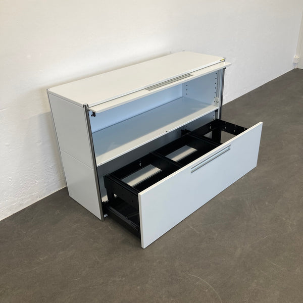 Ergodata step modul 2er-Kombination 1200mm - Weiss - ohne Schloss