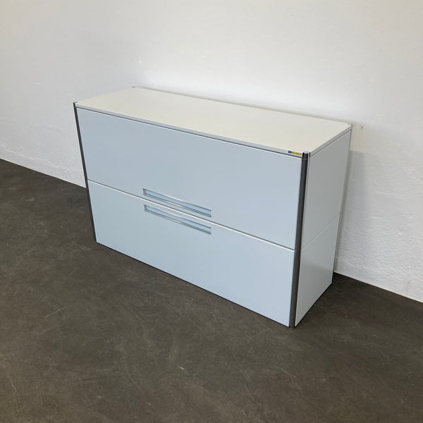 Ergodata step modul 2er-Kombination 1200mm - Weiss - ohne Schloss