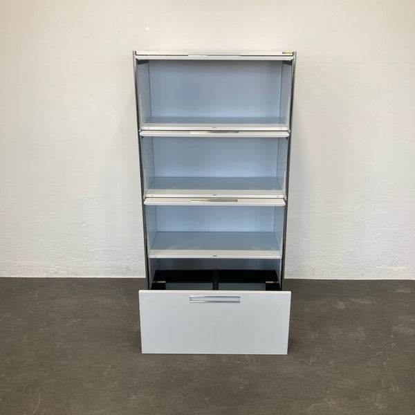 Ergodata step modul 4er-Kombination 800mm - Weiss - ohne Schloss